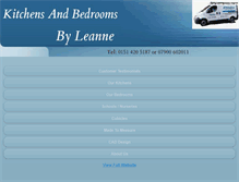 Tablet Screenshot of kitchensbyleanne.org